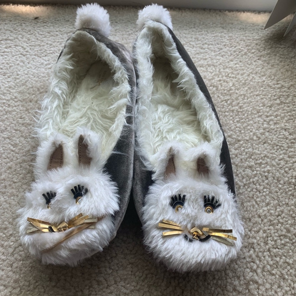 Kate Spade Bunny Slippers